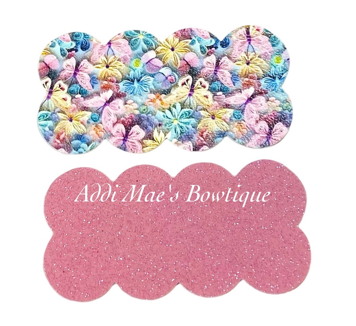 Pastel Butterfly Snap Clip Set