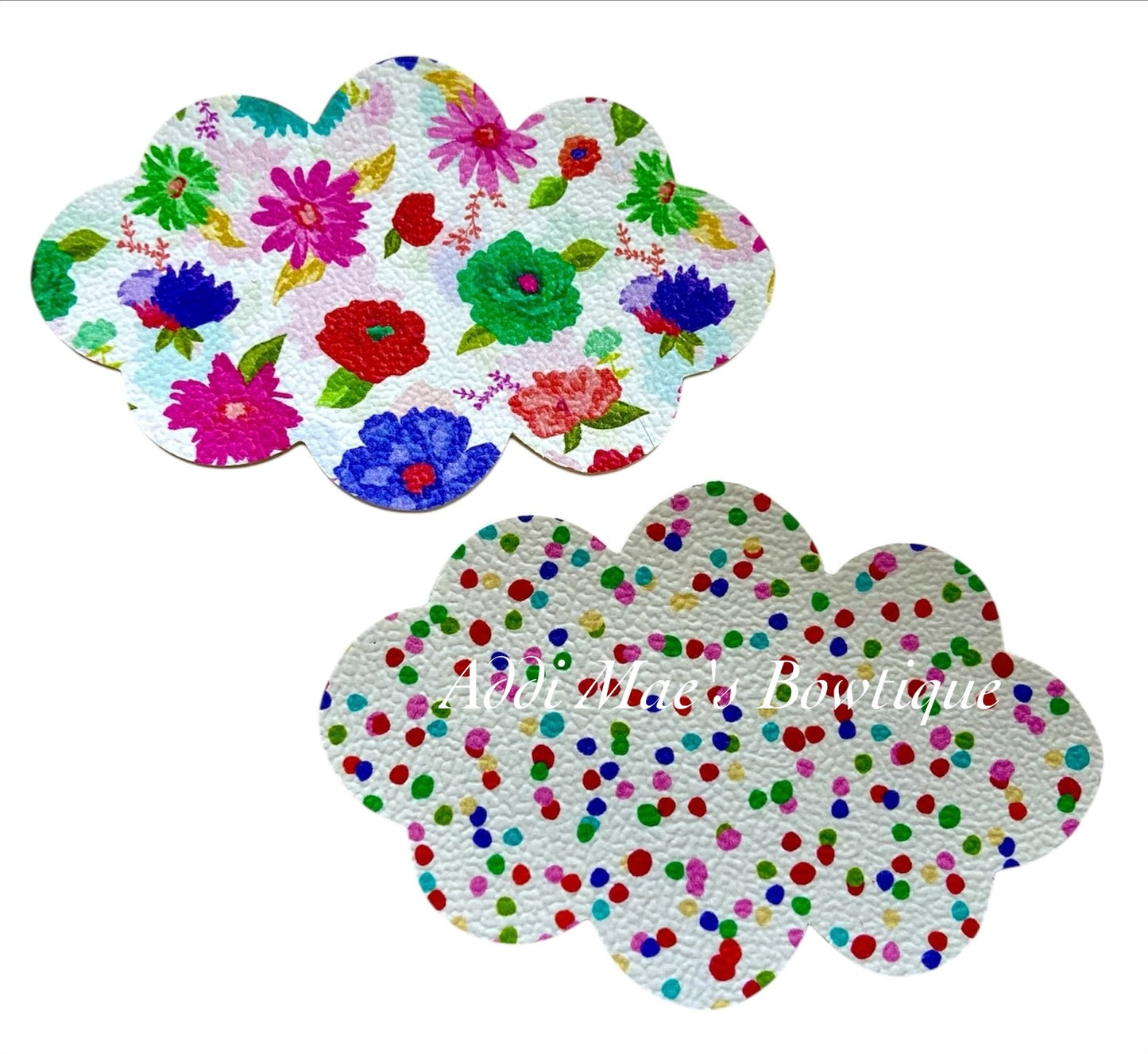 Bright Summer Flowers Snap Clip Set