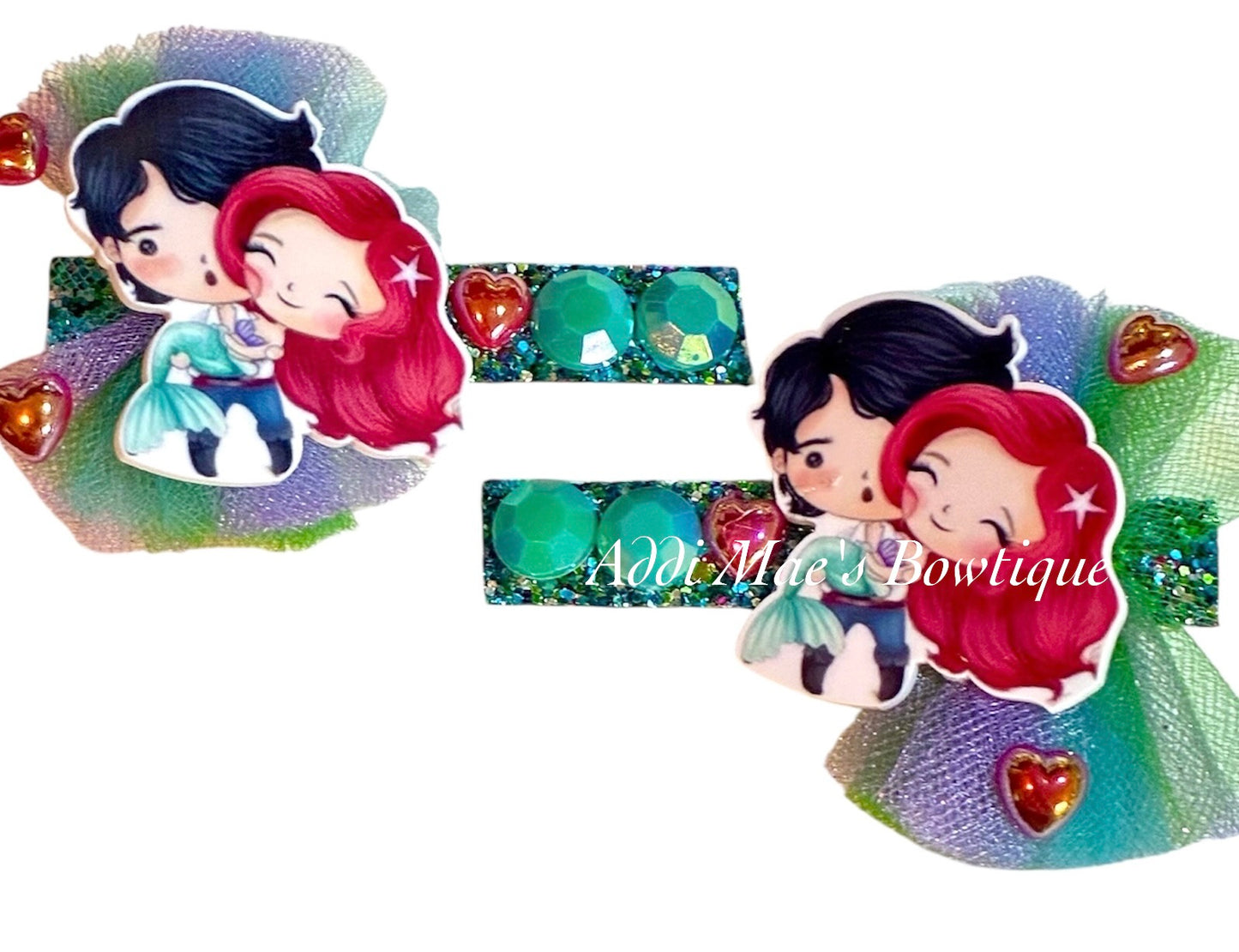 Happily Ever After Princess Alligator Clip Set