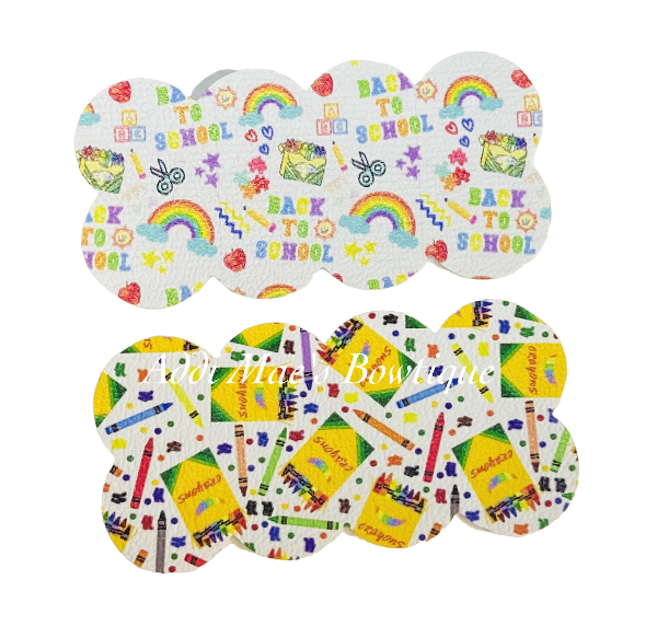 Back To School Crayons Snap Clip Set