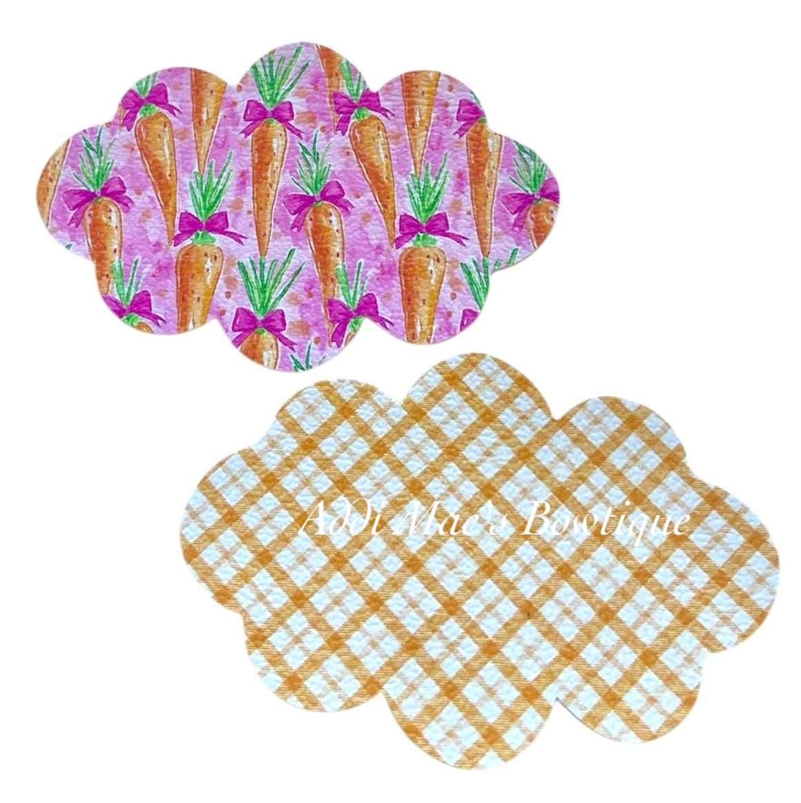 Pink Carrots Snap Clip Set