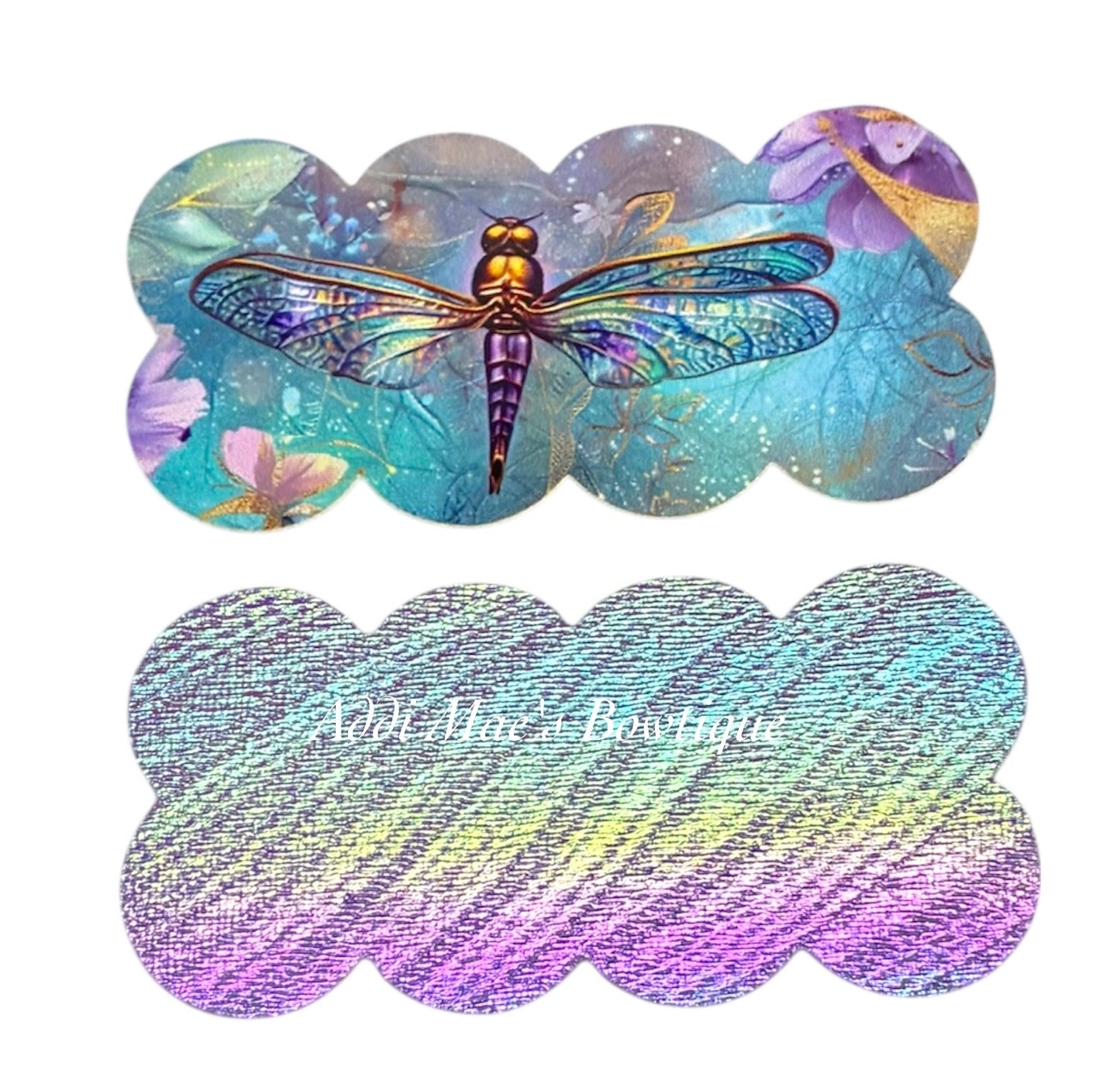Dragonfly Iridescent Snap Clip Set
