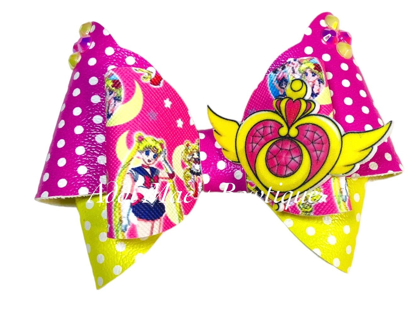 Anime Moon Girls Hero Bow