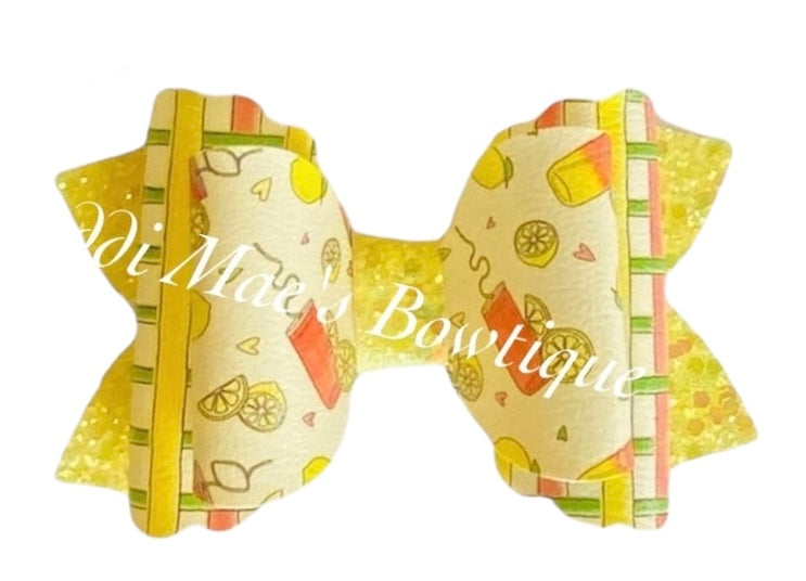 Sweet Tea Lemonade Bow