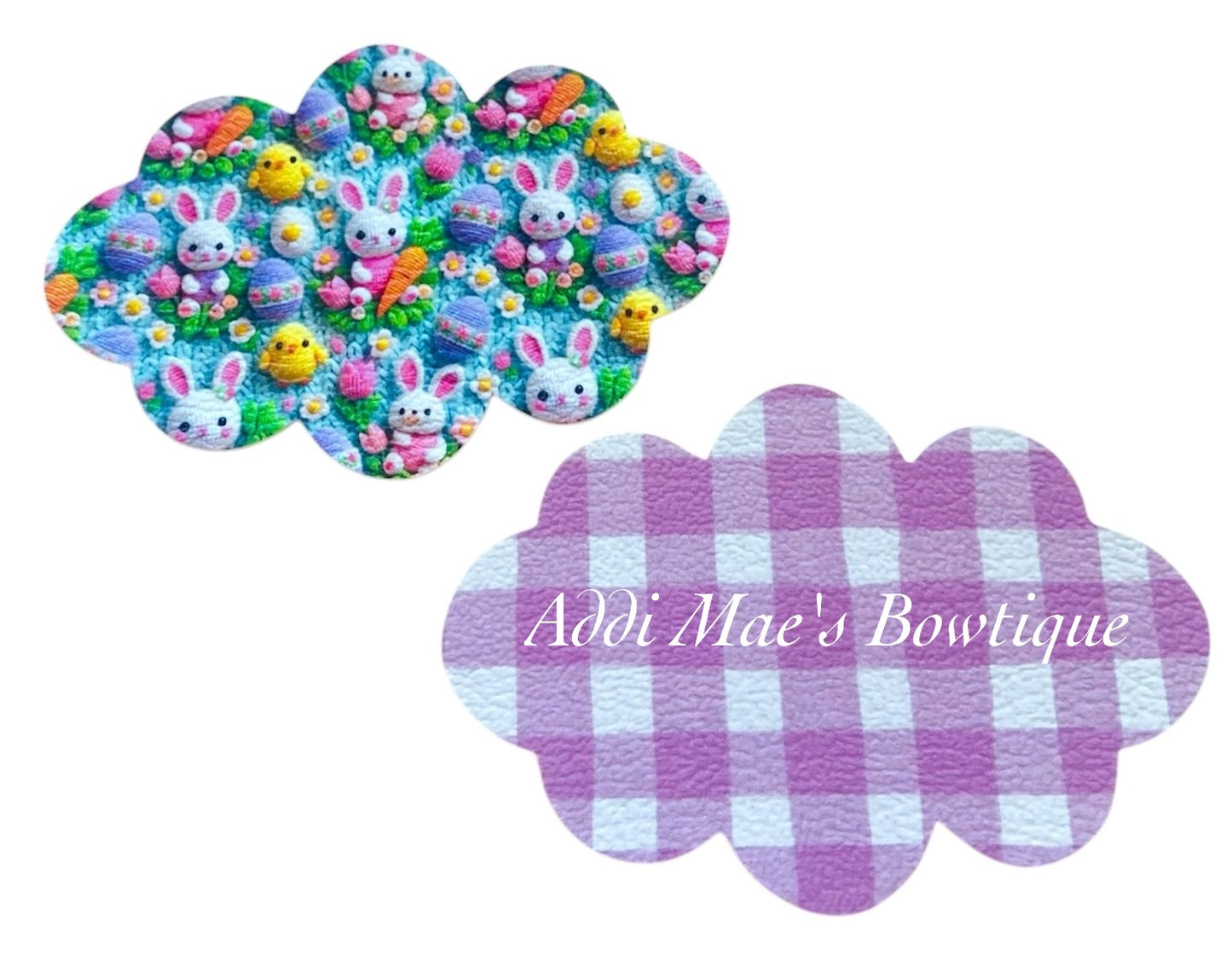 Cute Crochet Bunny Snap Clip Set