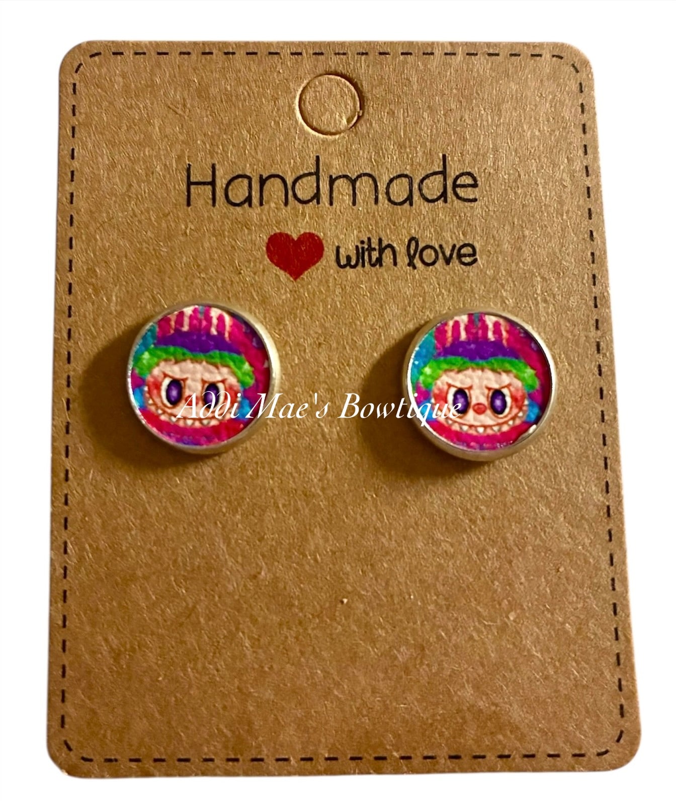 Bright Bubu 12 mm Stud Earrings