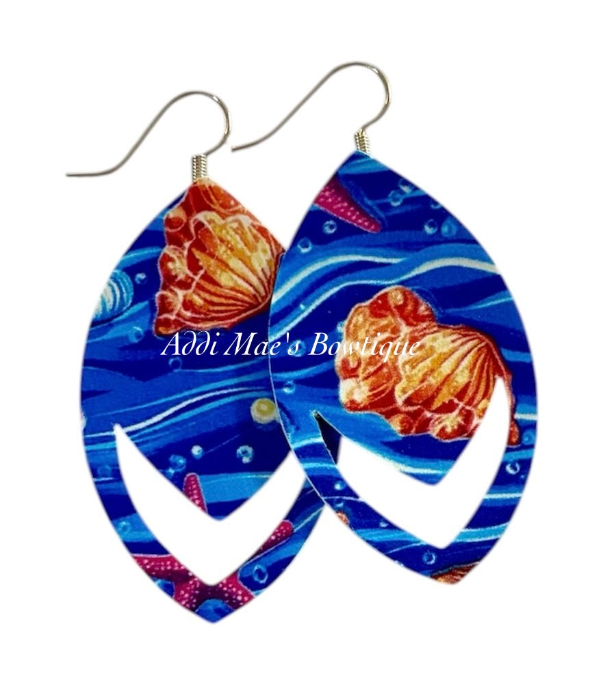 Sea Shells Dangle Earrings
