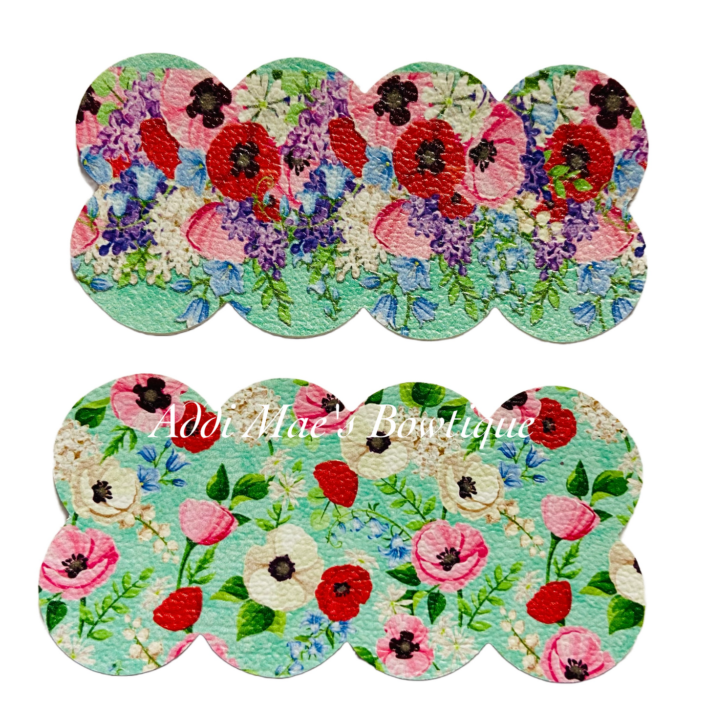 Spring Floral Snap Clip Set