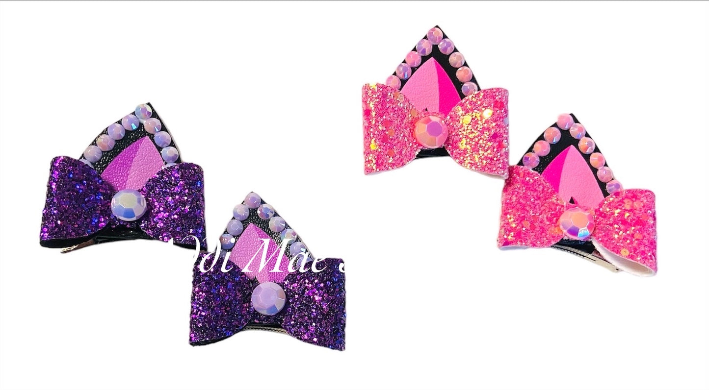Kitty Ears Alligator Clip Set