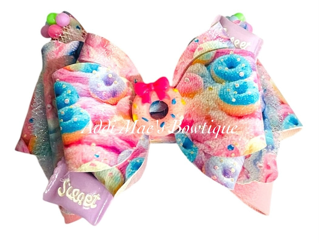 Pastel Donuts Bow