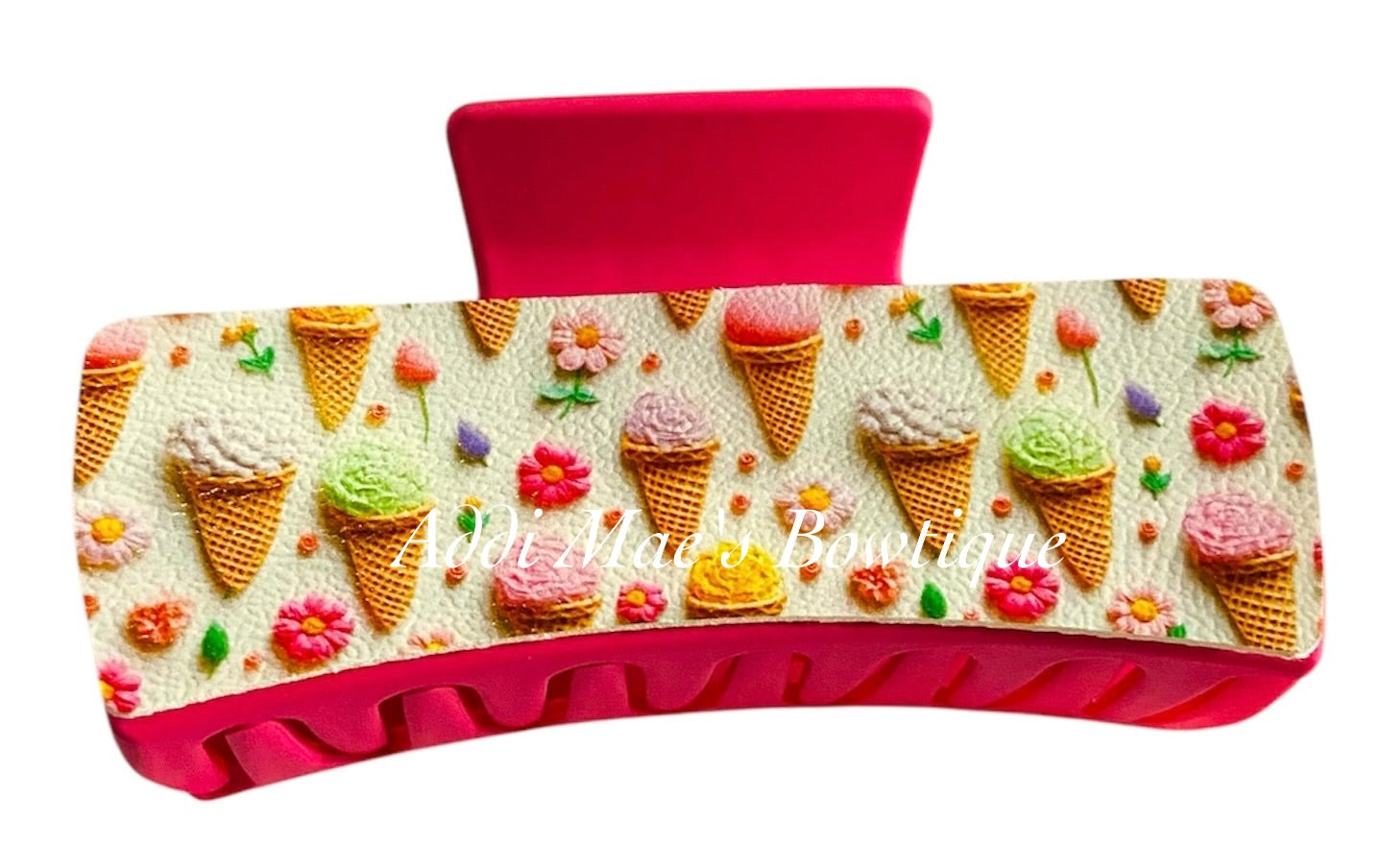 Ice Cream Cones XL Claw Clip