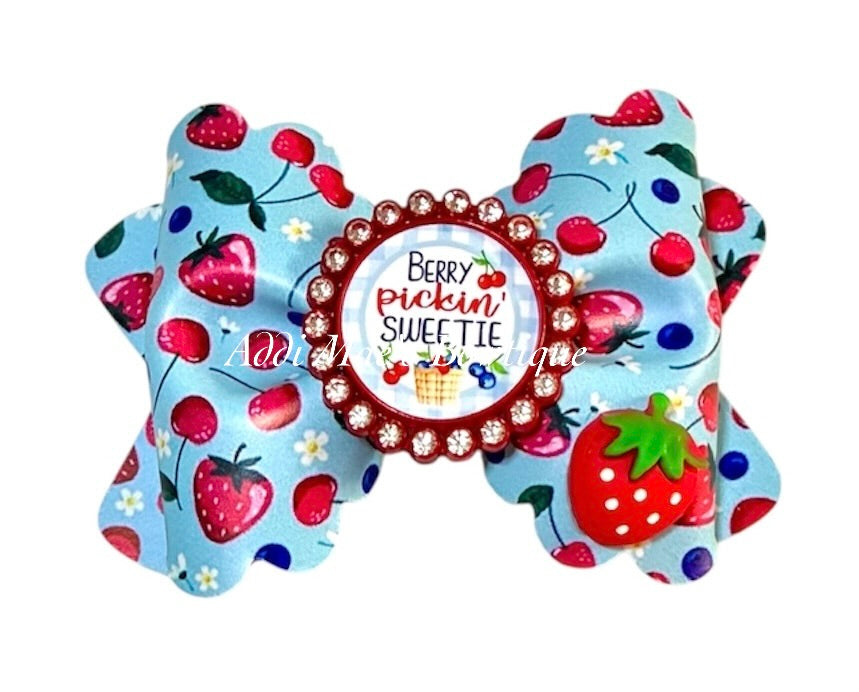 Berry Pickin Fruity Bow