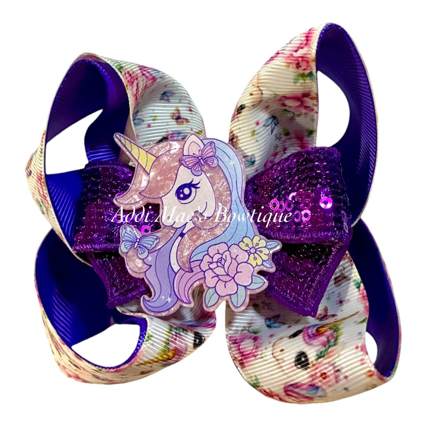 Pretty Unicorn Bow
