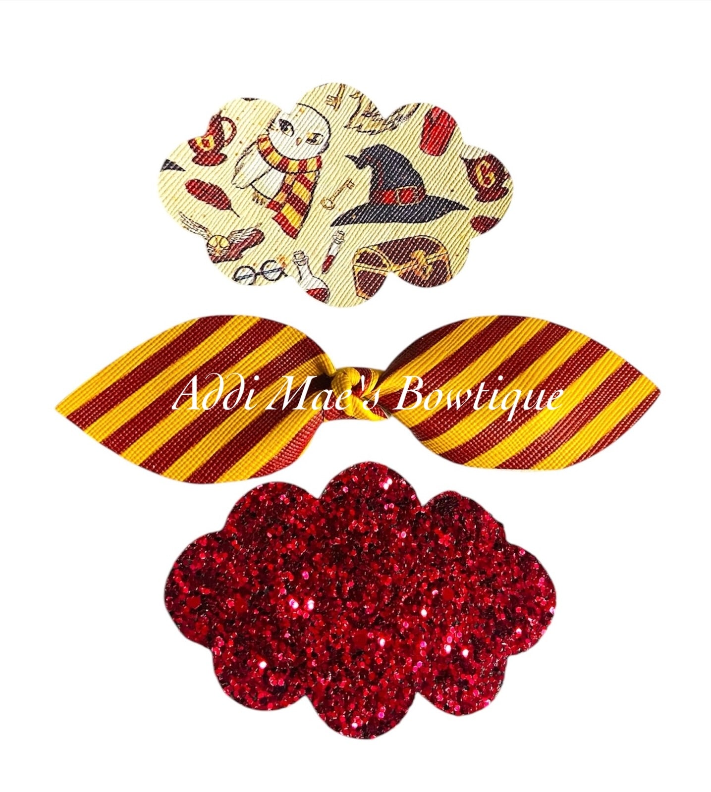 Wizard School Top Knot/ Snap Clip Set