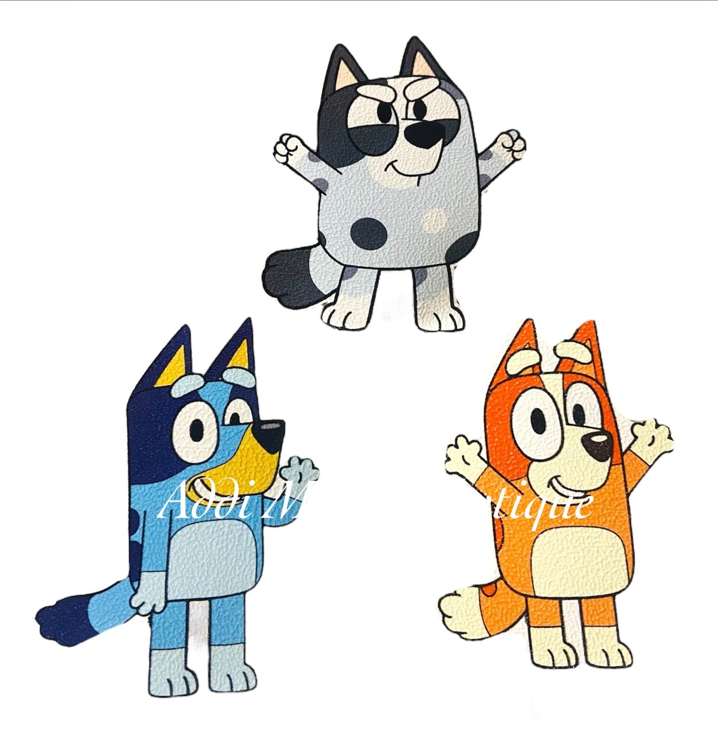 Blue Cartoon Dog Snap Clip