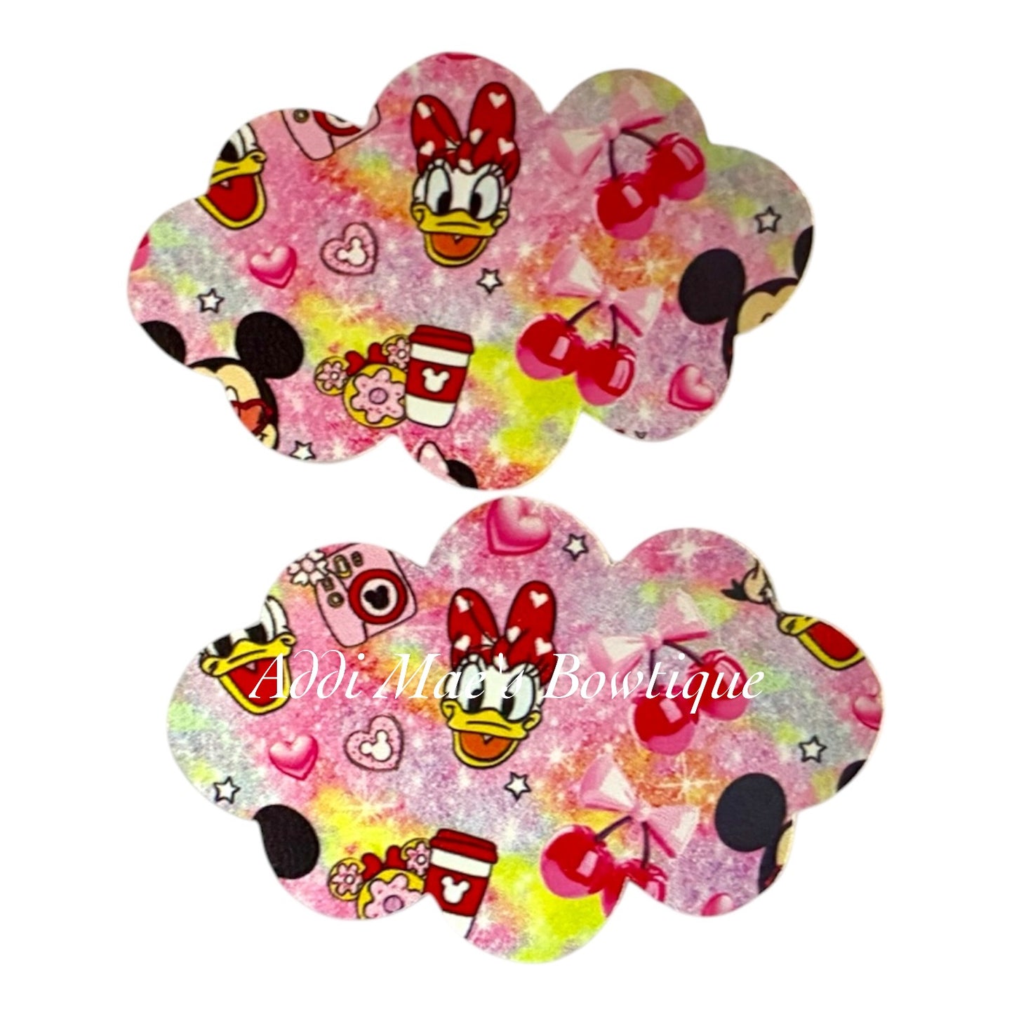 Mouse Friends Snap Clip Set