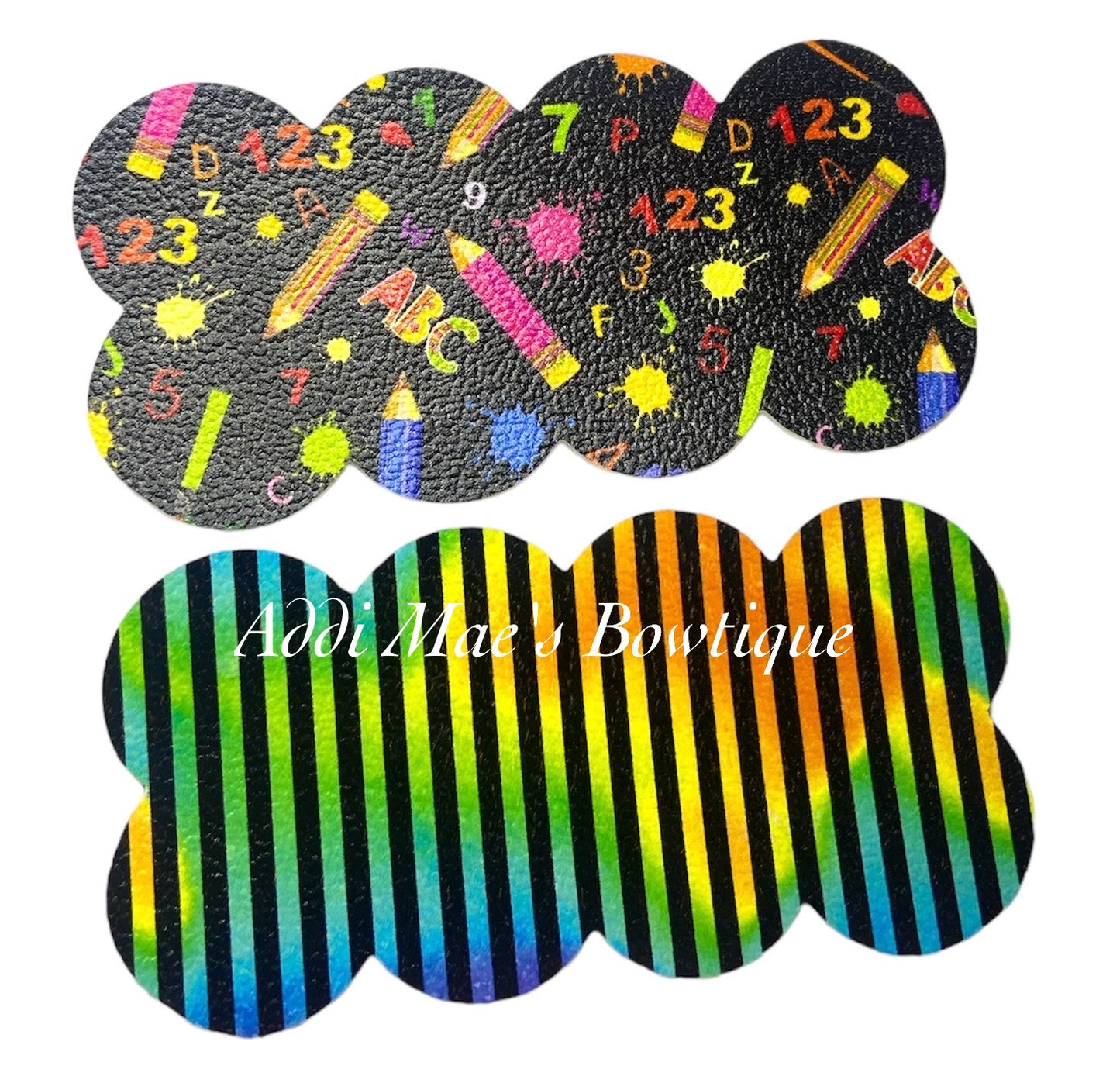 School Supplies Snap Clip Set