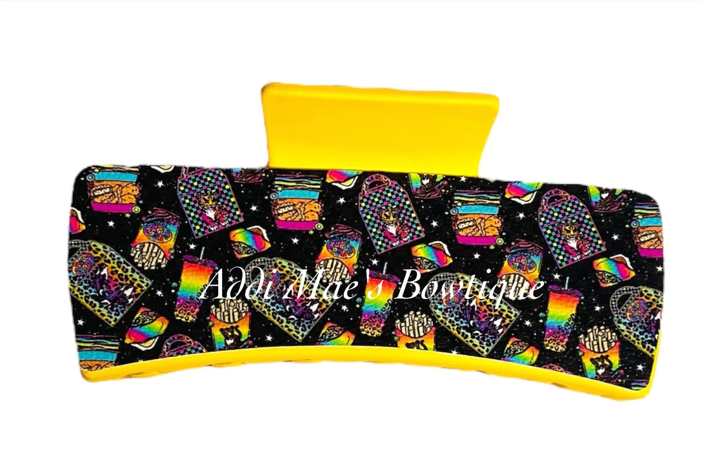 LF Happy Kid Meal Print XL Claw Clip