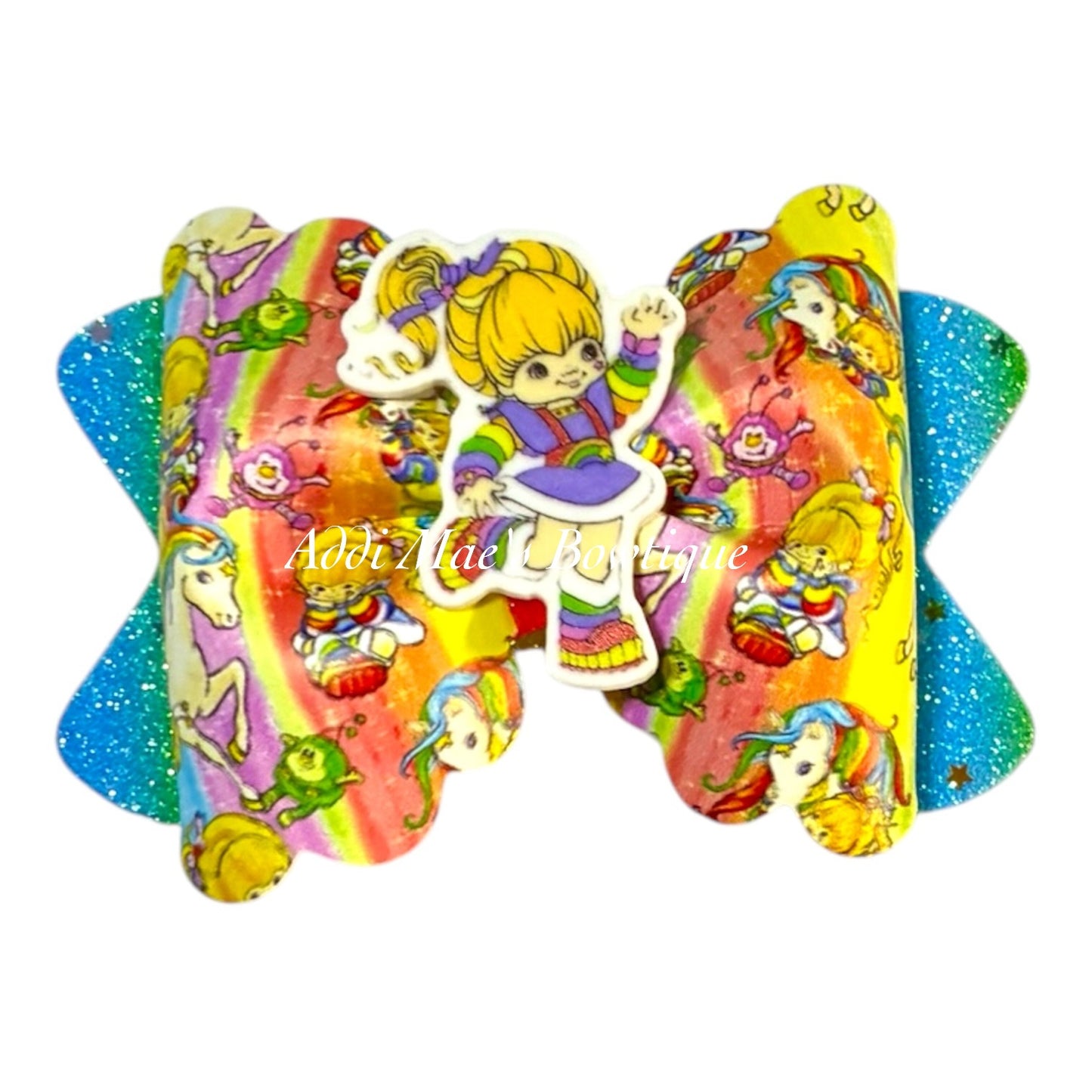 Rainbow Girl Bow