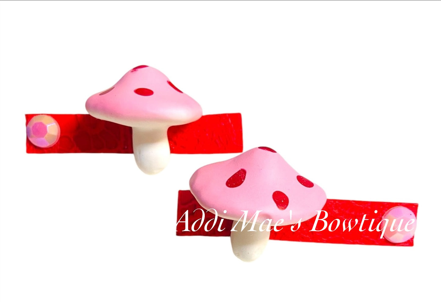 Mushroom Alligator Clip Set