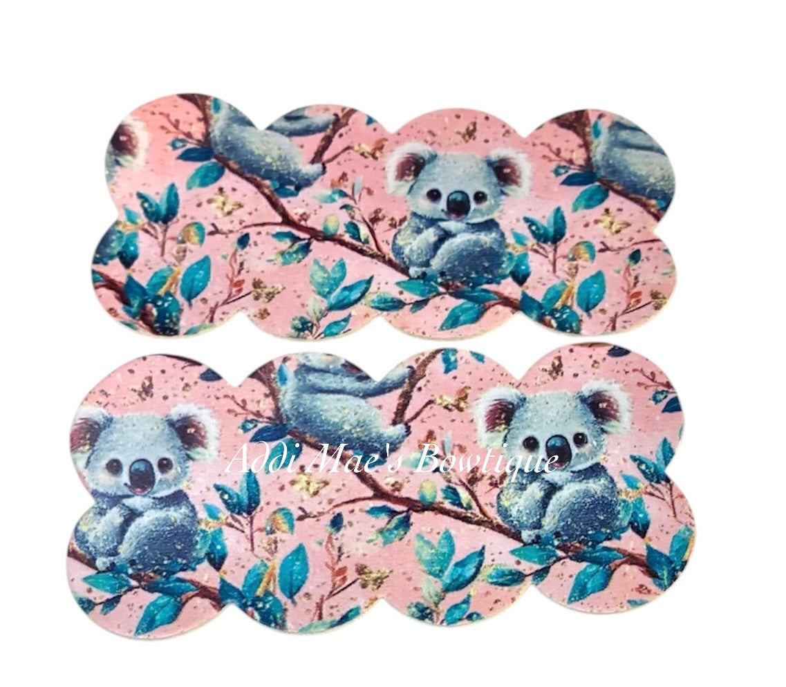 Koala Bear Snap Clip Set