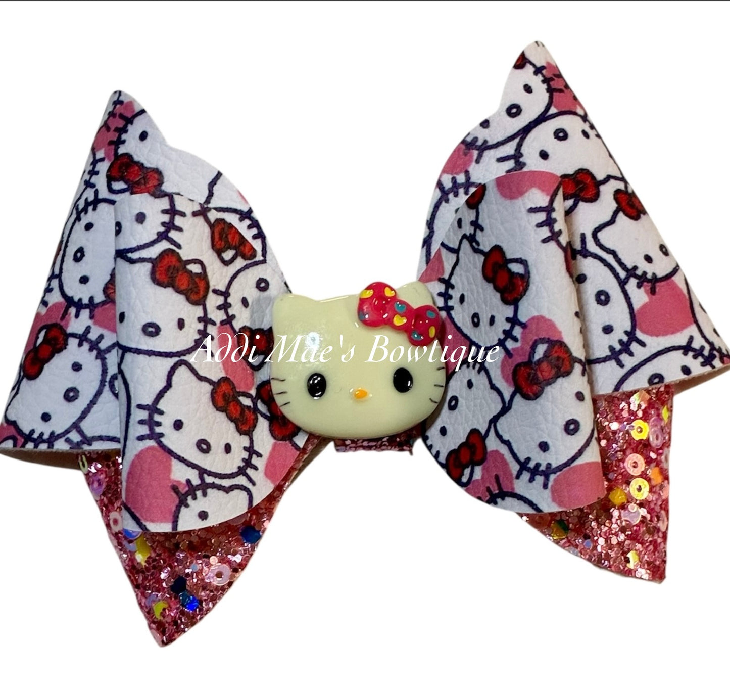 Pink Kitty Bow