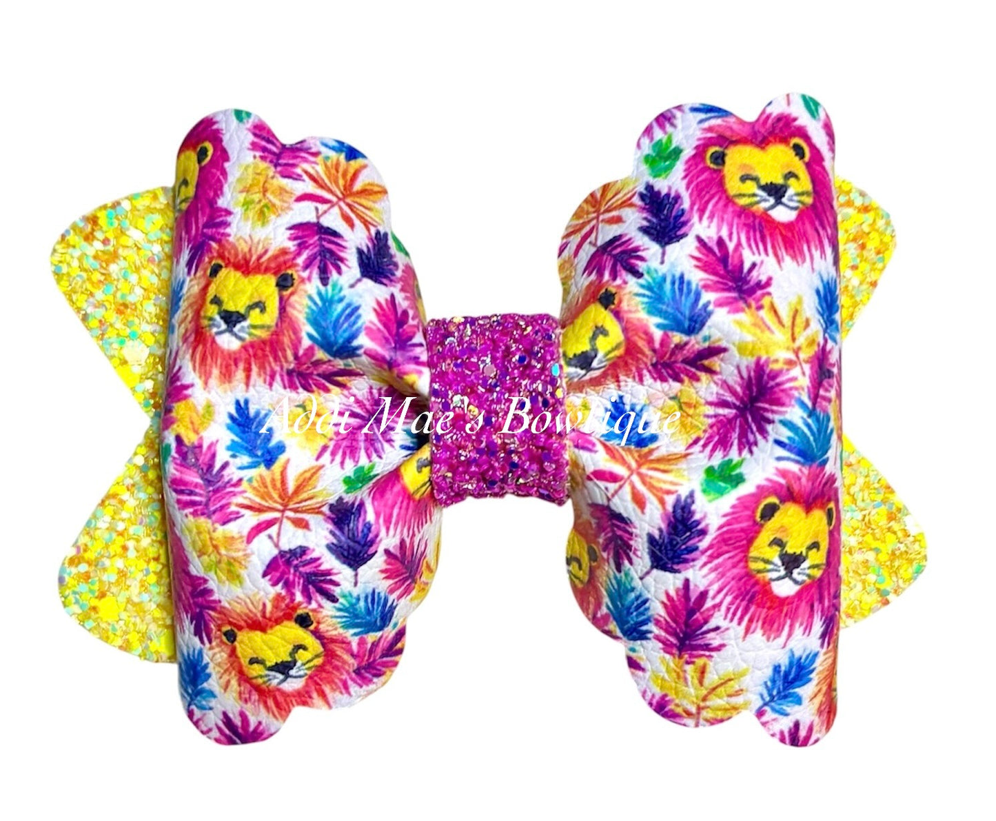 Colorful Lion Bow
