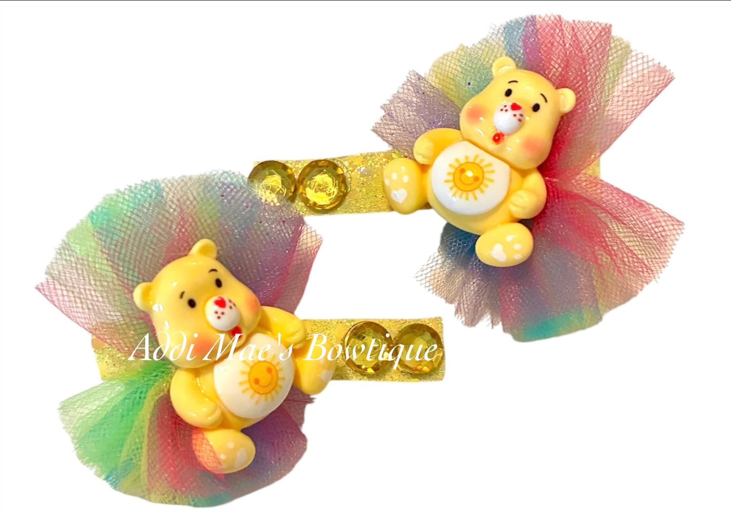 Caring Bear Alligator Clip Set