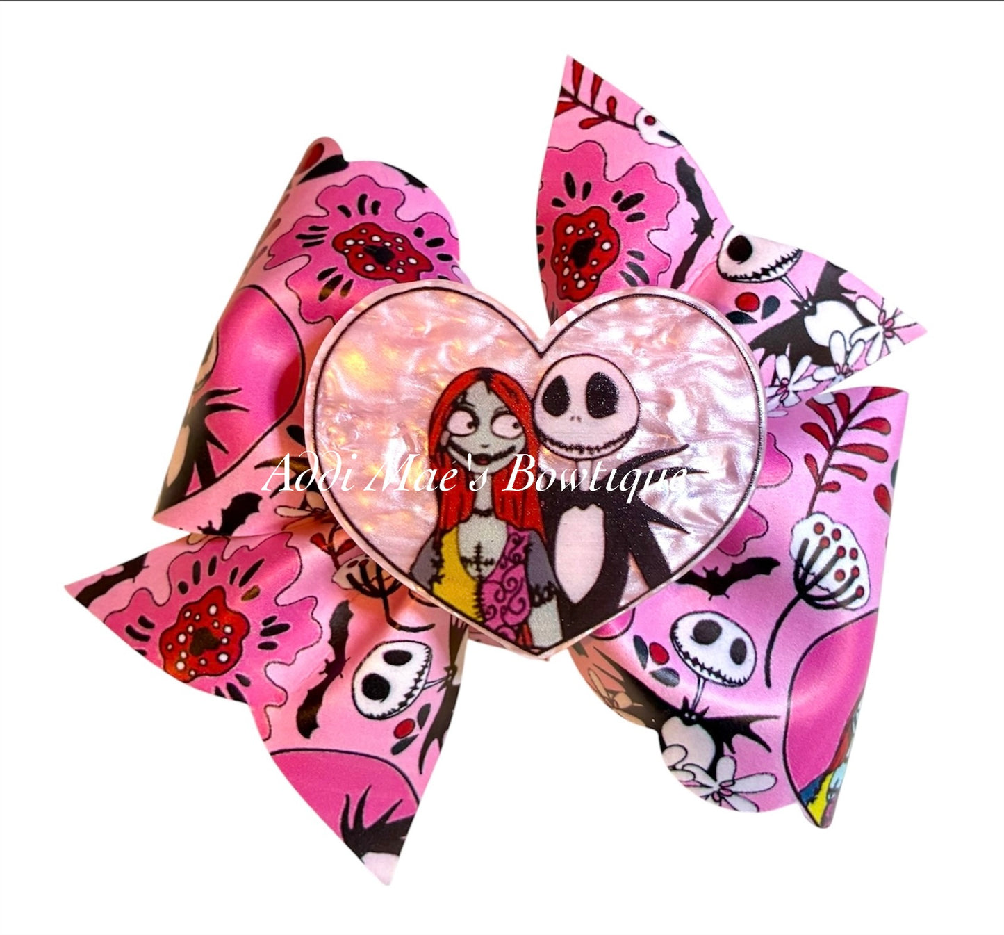 Pink Nightmare Couple Bow