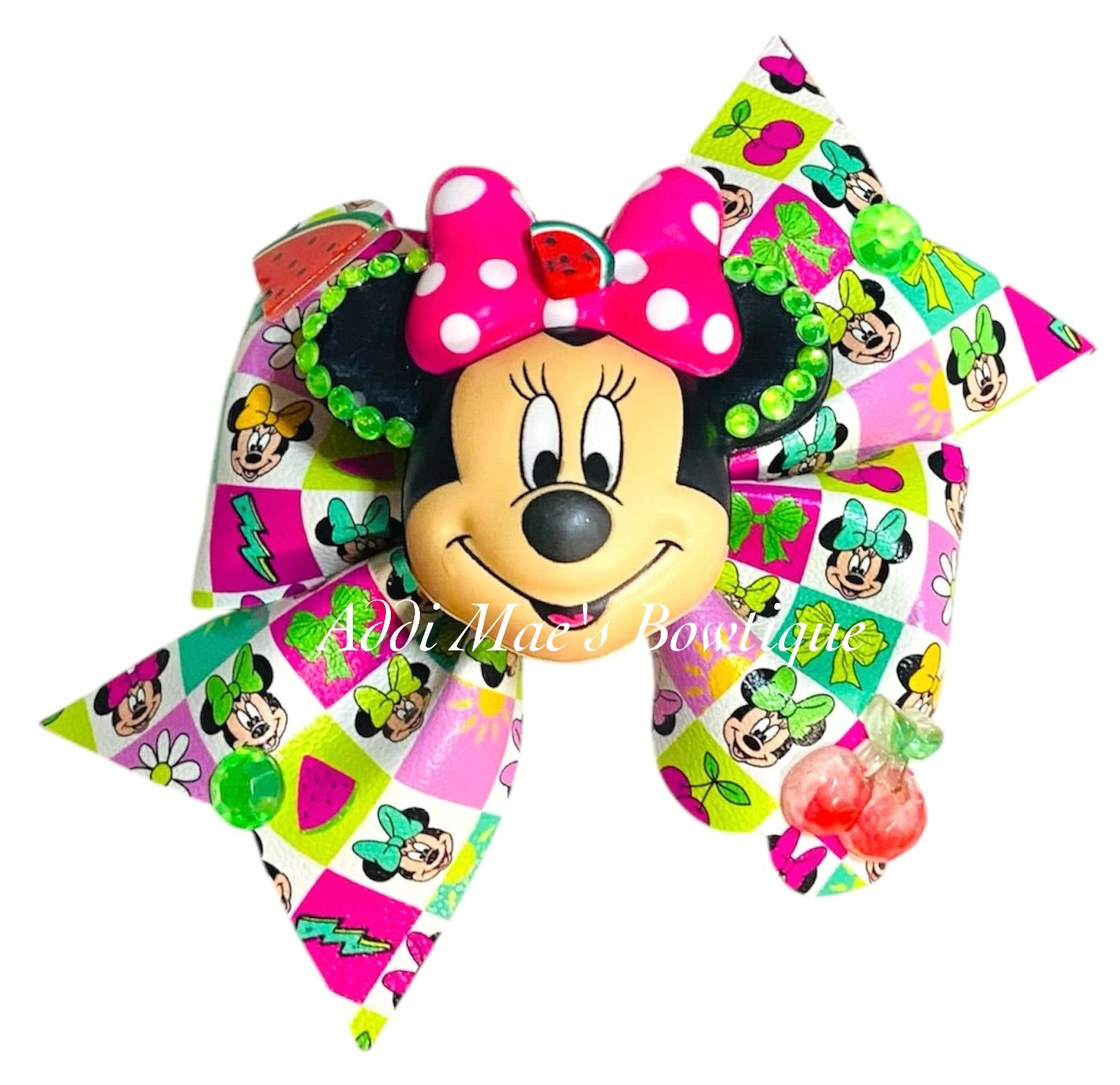 Squishy Summer Miss Mouse Bow