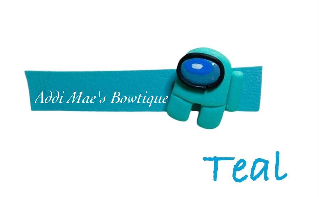 Video Game Space Crew Alligator Clip
