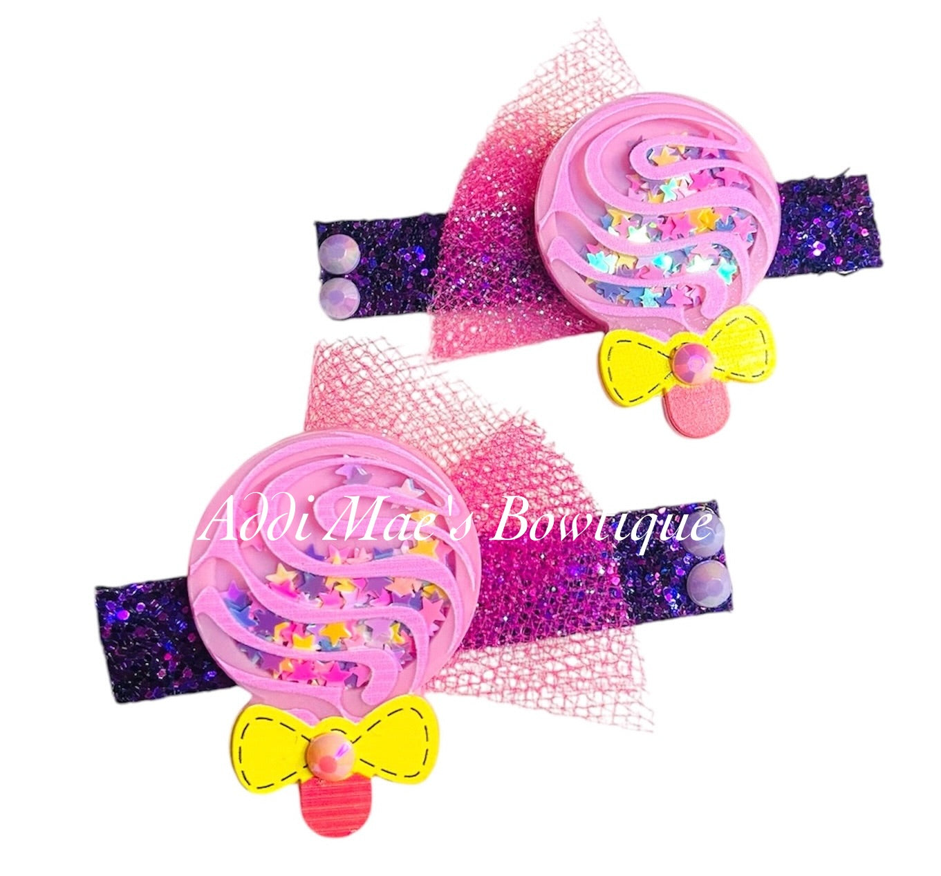 Lollipop Shaker Alligator Clip Set