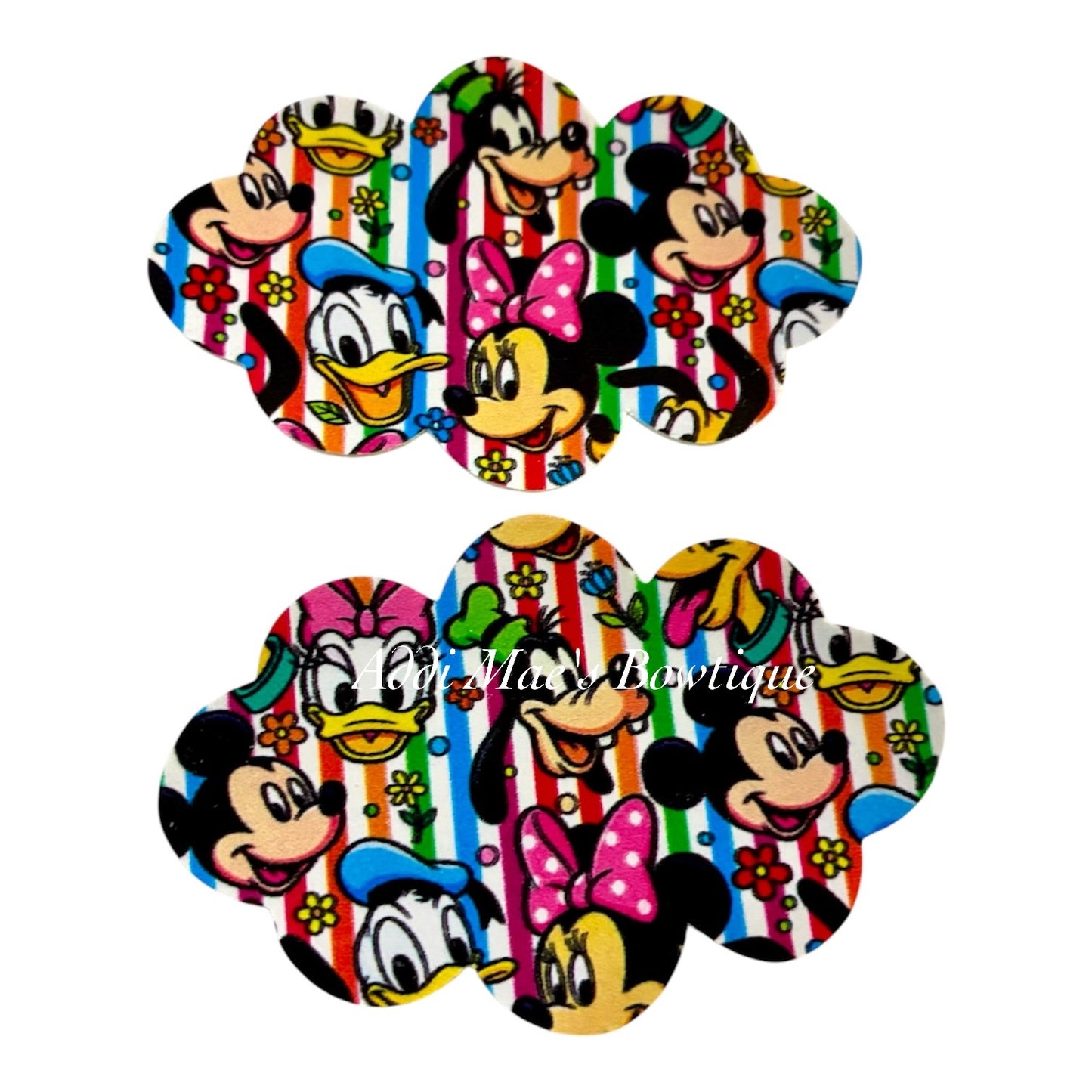Mouse Friends Snap Clip Set