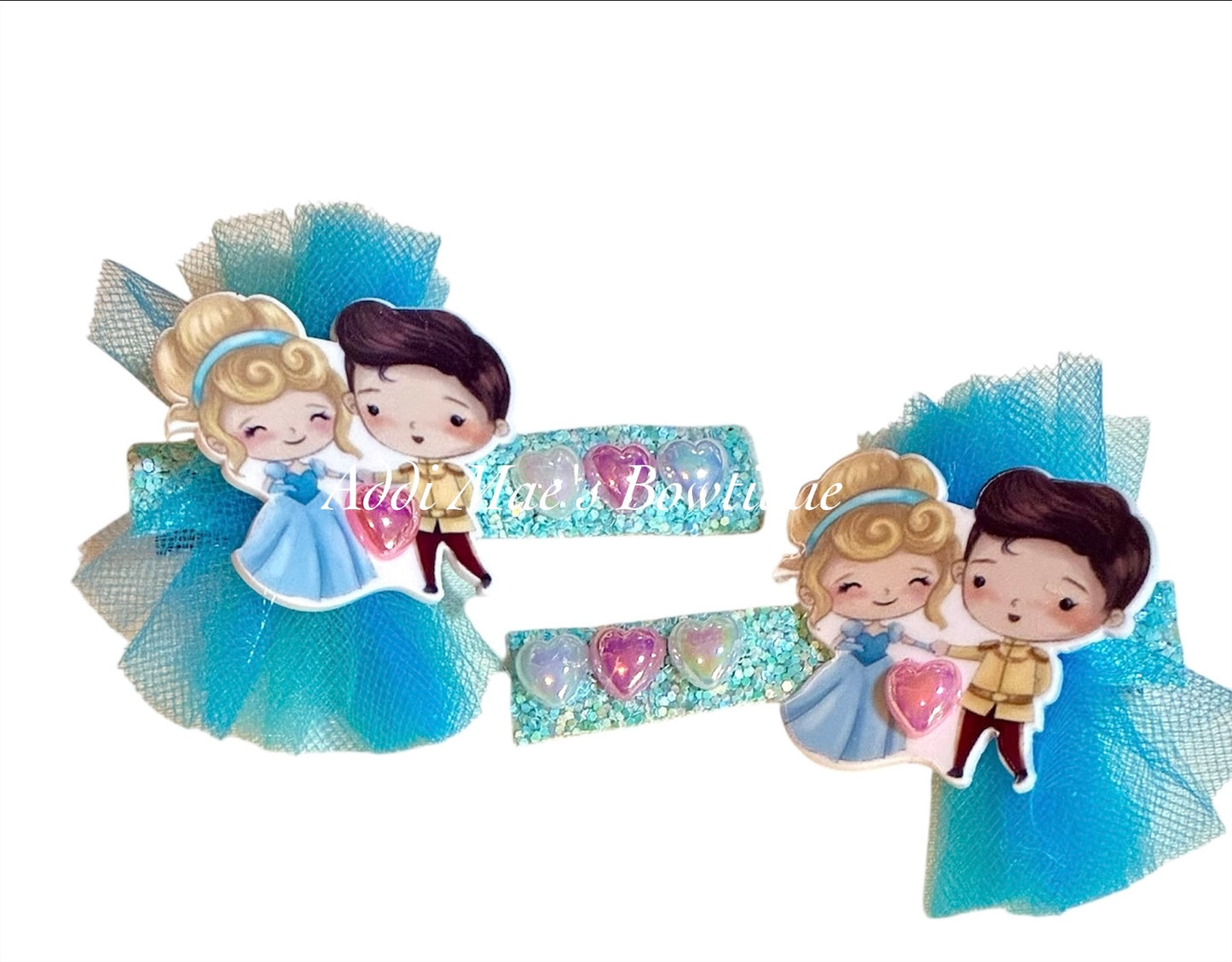 Happily Ever After Princess Alligator Clip Set