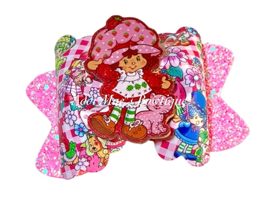 Strawberry Girl Bow