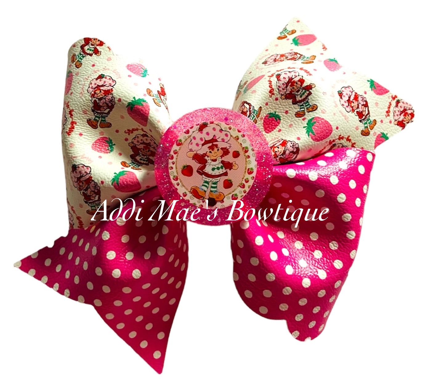 Strawberry Girl Bow