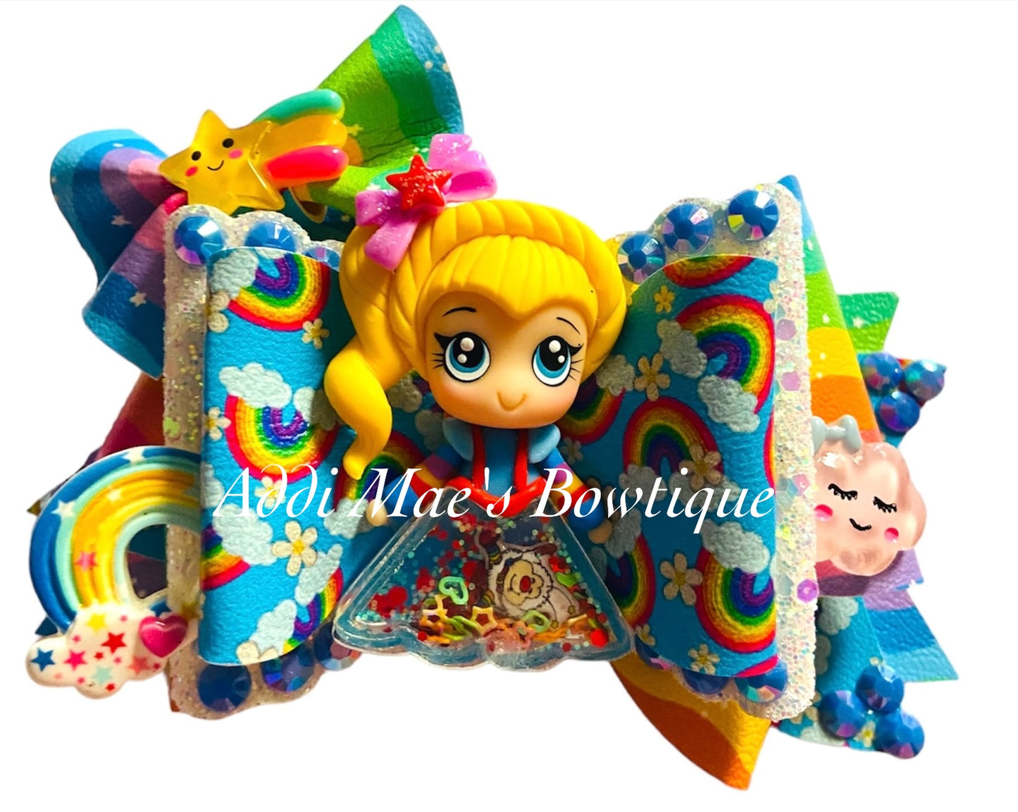 Rainbow Girl Rainbow Bow