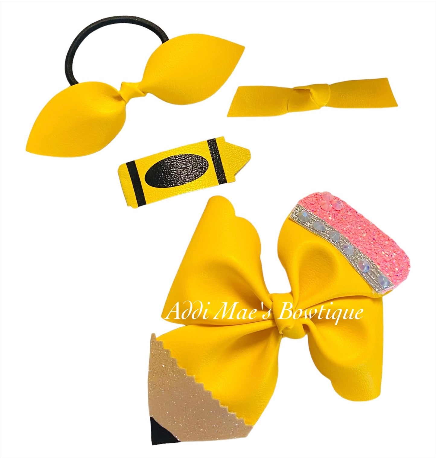 Back To School Solid Yellow Set