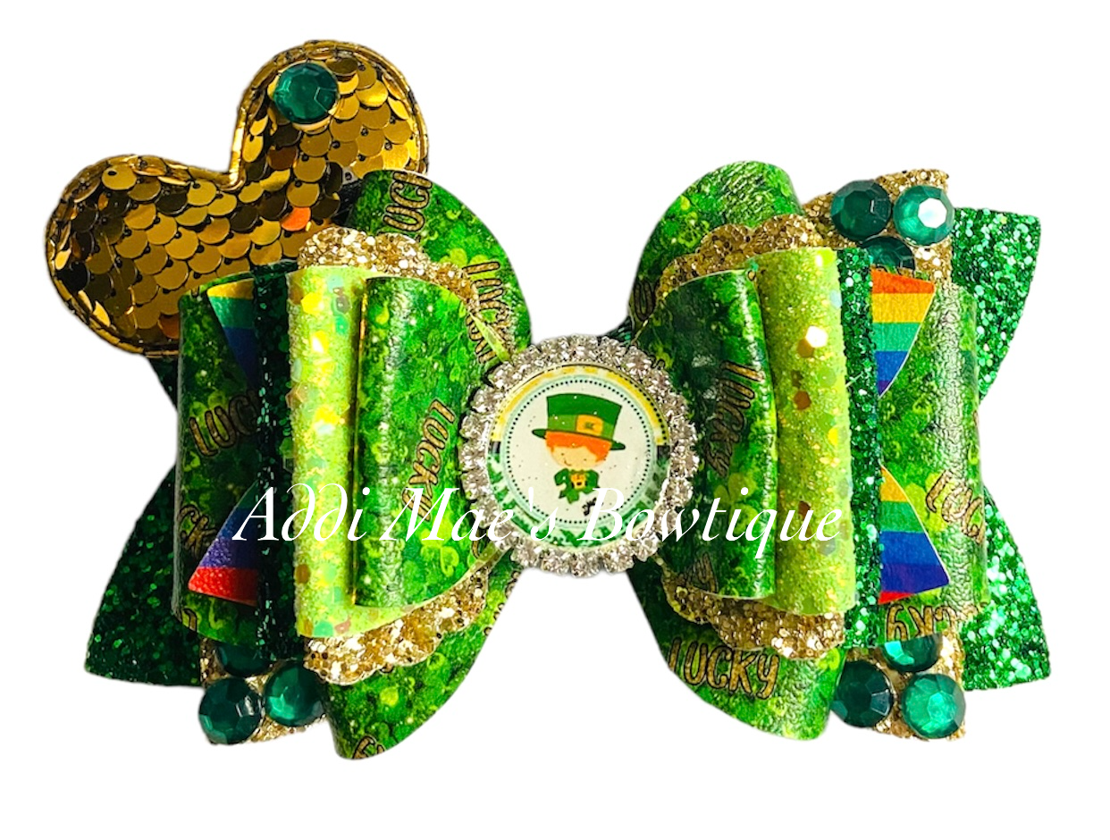 Lucky Leprechaun St. Patrick’s Day Bow