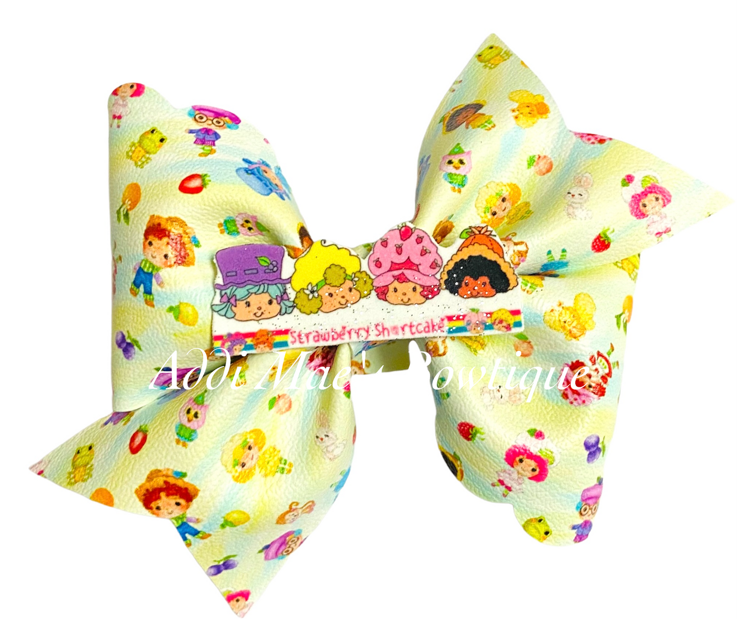 Strawberry Girl Cake Friends Bow