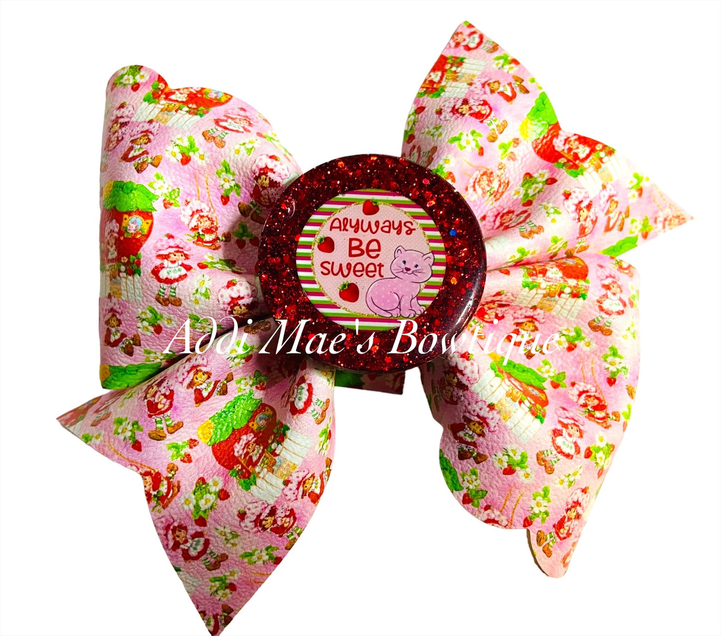 Strawberry Girl Always Be Sweet Bow