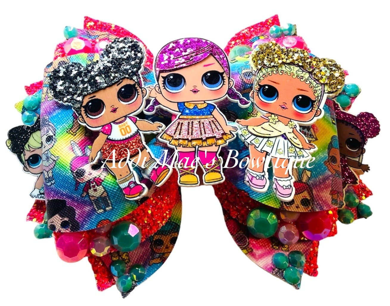 Girl Dolls Bow