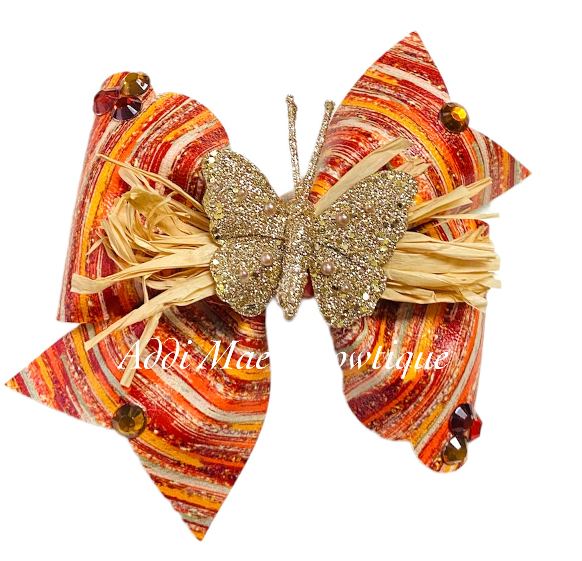 Fall Harvest Butterfly Bow