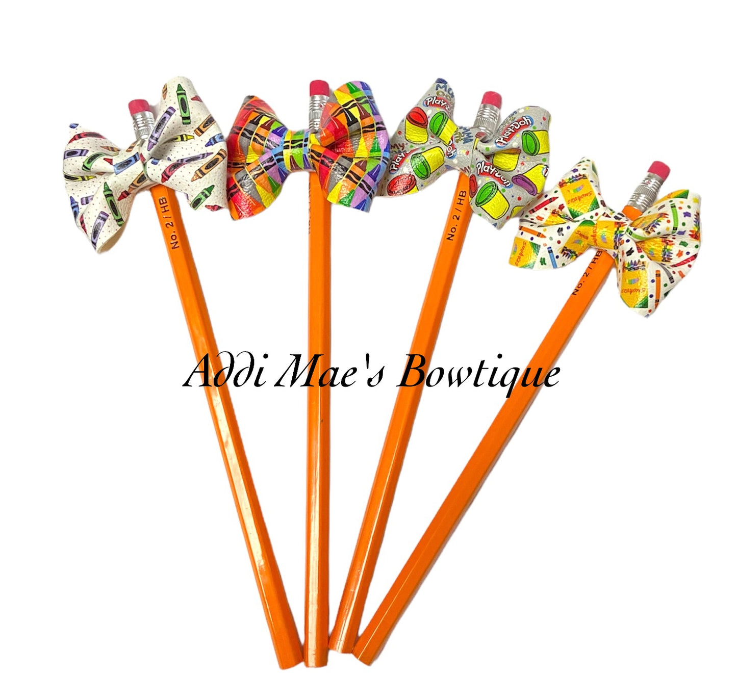 Pencil Back To School Topper/Straw Topper