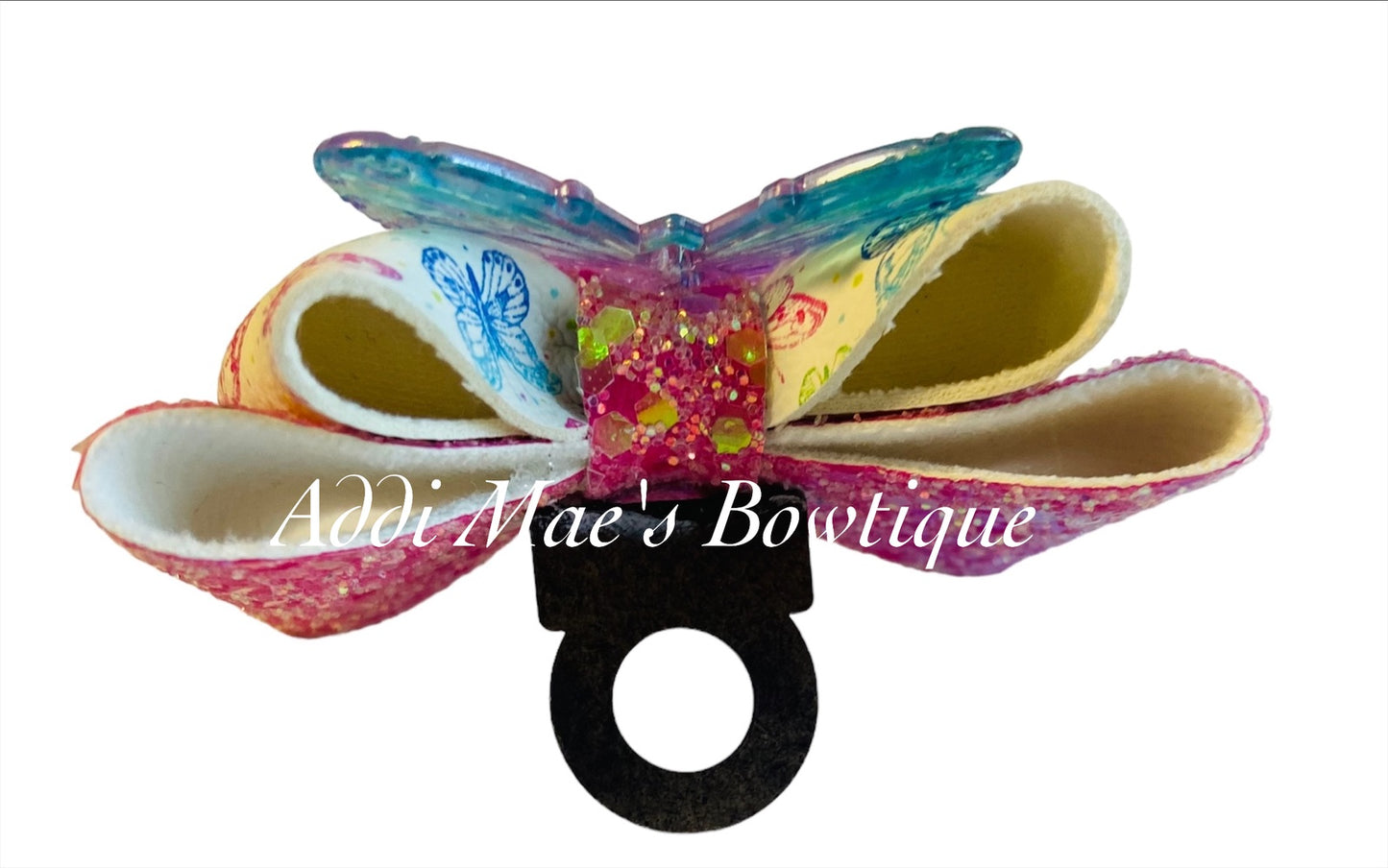 Spring Butterfly Straw Topper
