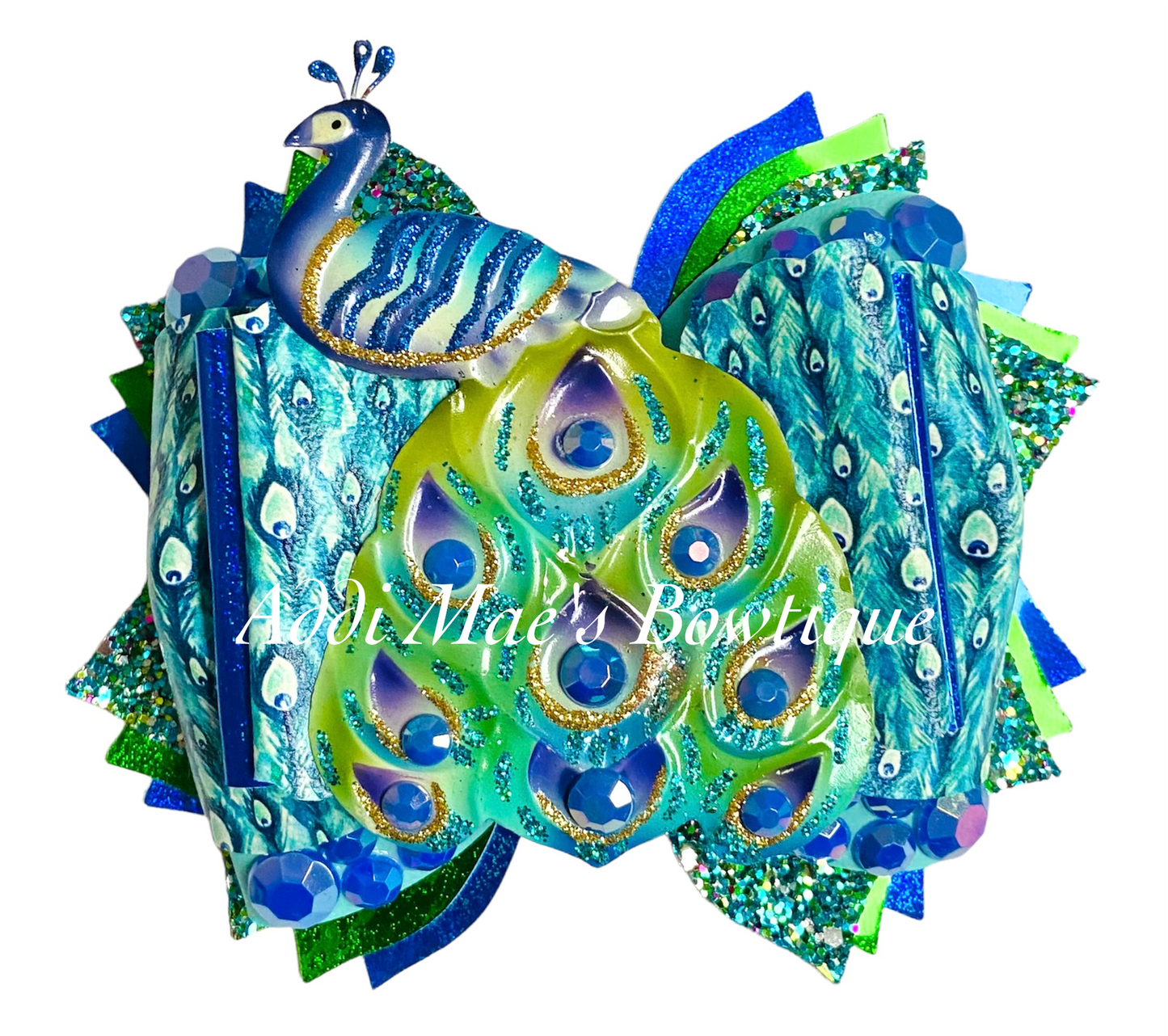 Peacock Feathers Peacock Bow