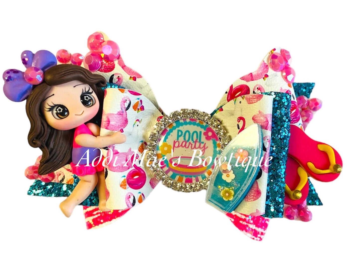 Pool Party Pool Floaties Bow