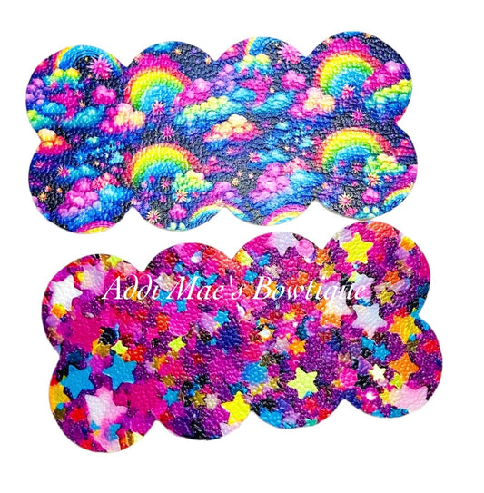 Rainbow Stars Snap Clip Set
