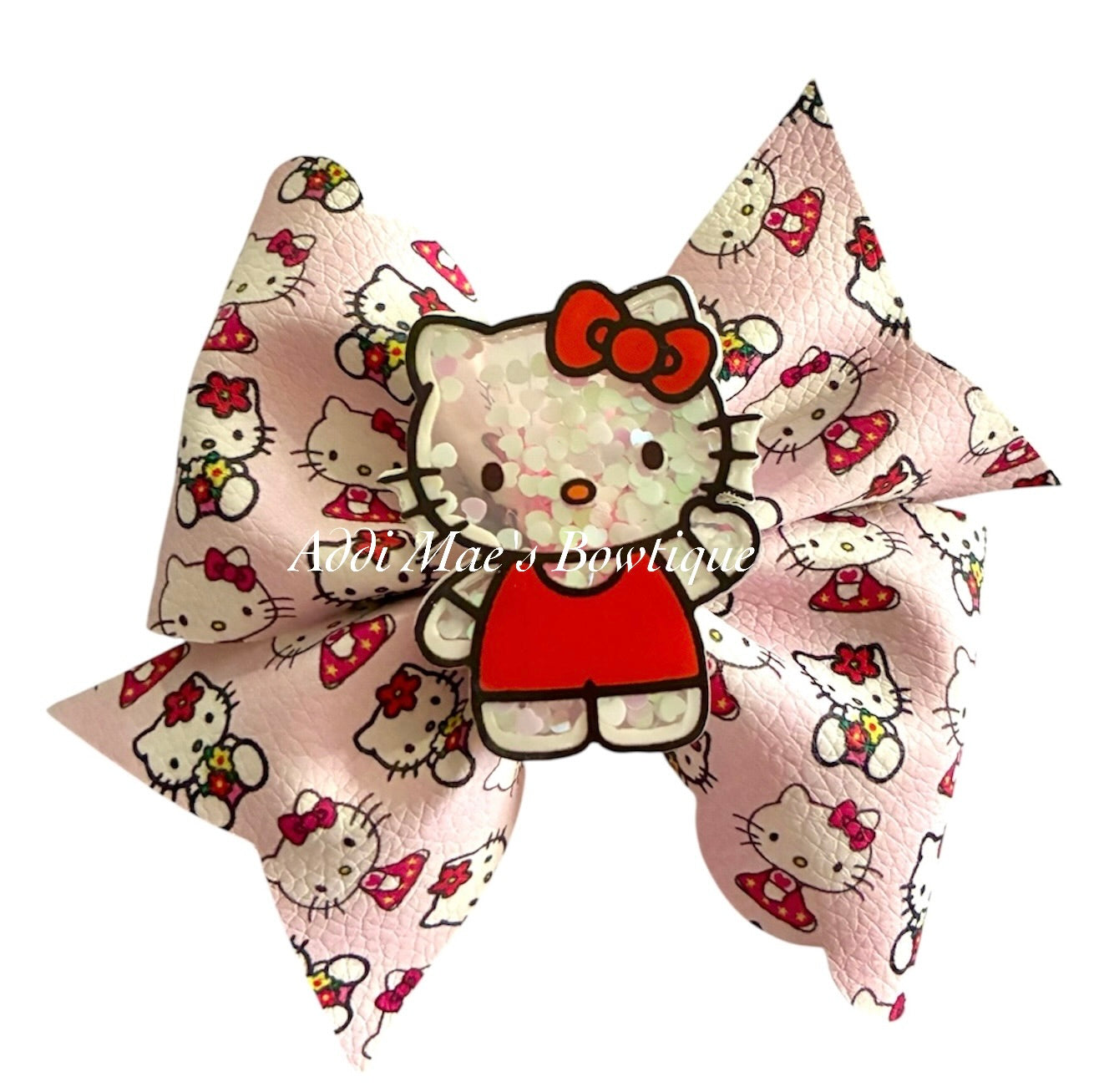 Pink Kitty Bow
