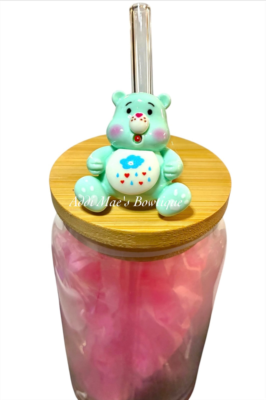 Caring Bear Straw Topper